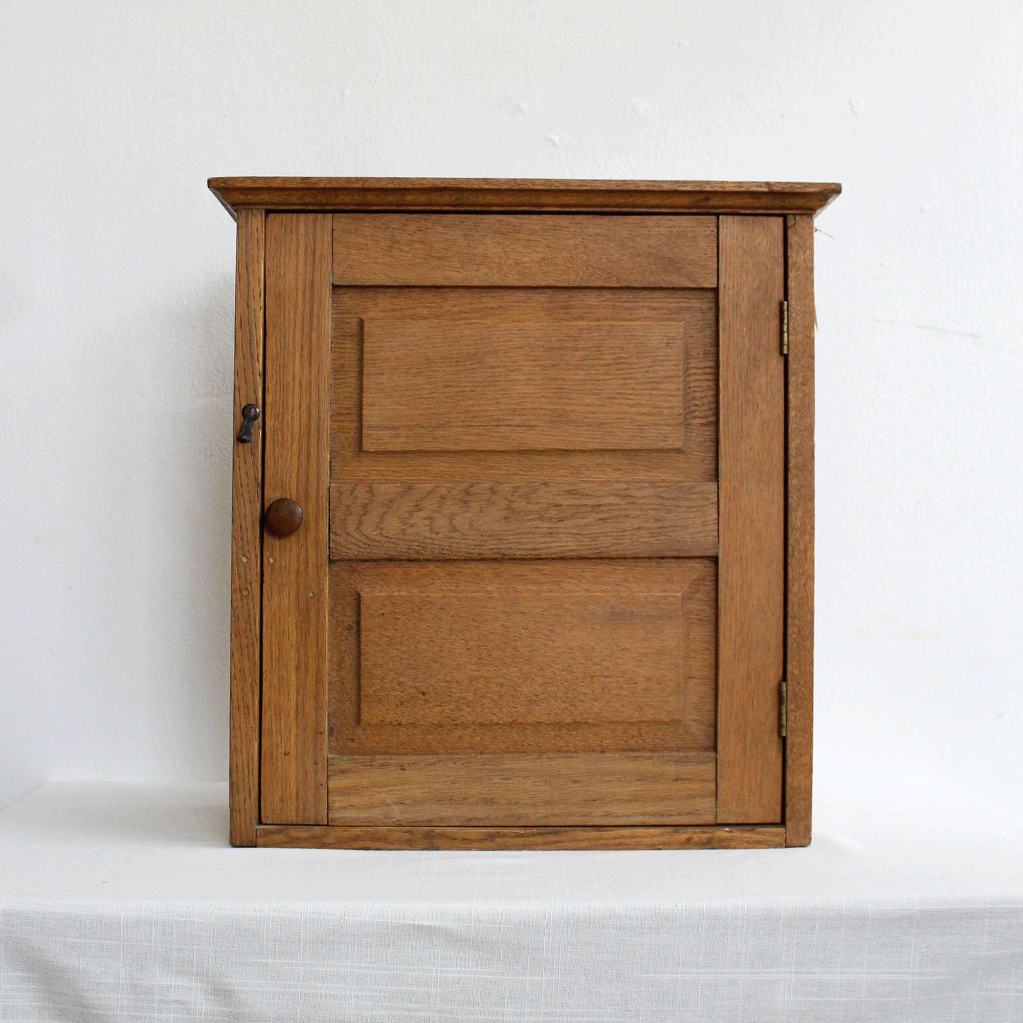 Vintage Oak Wall Cabinet