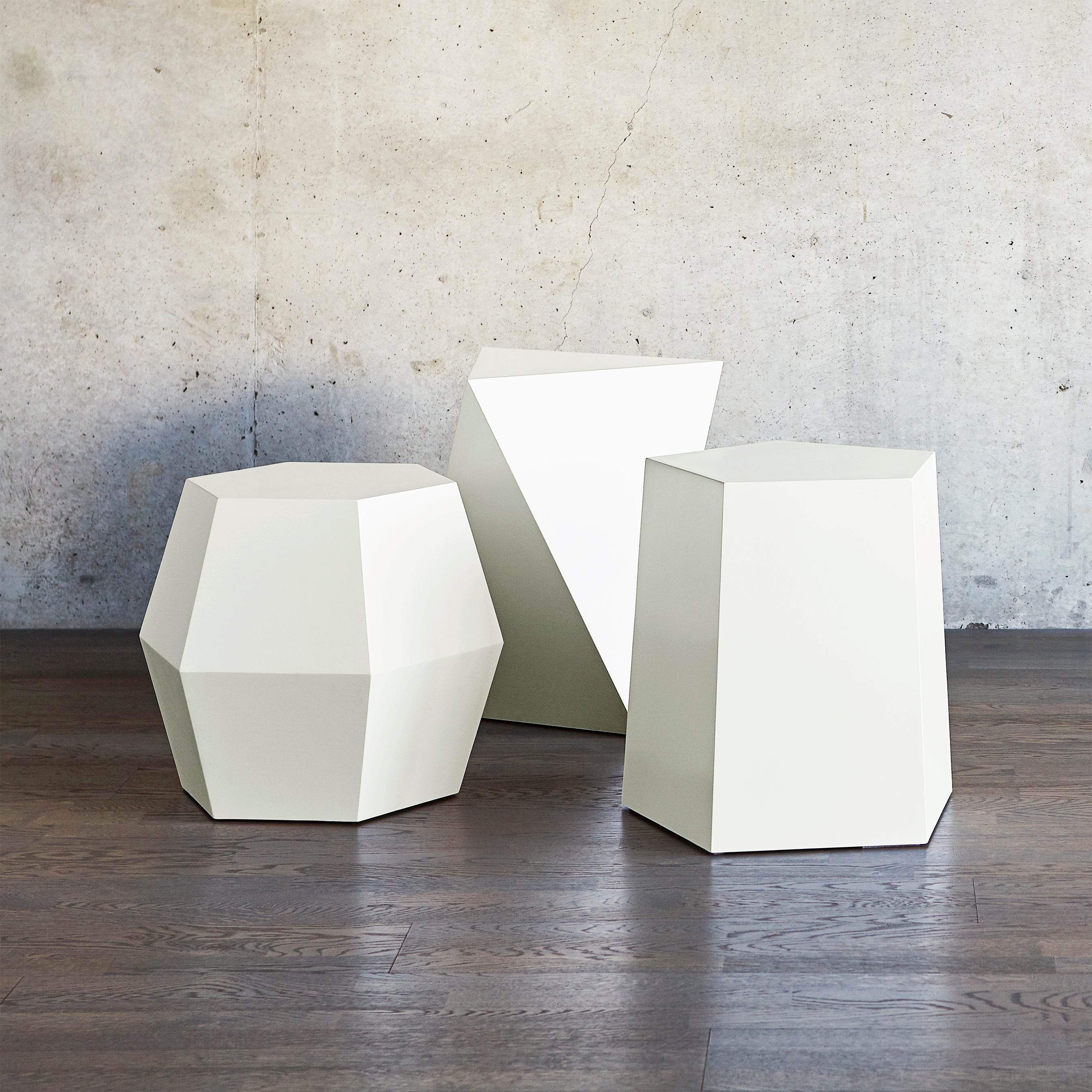 Facet-8 End Table