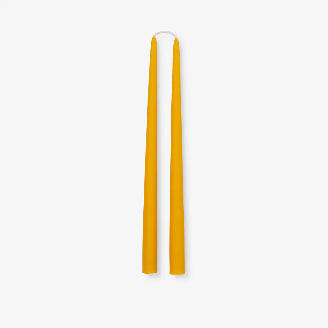 Areaware Yellow Taper Candles