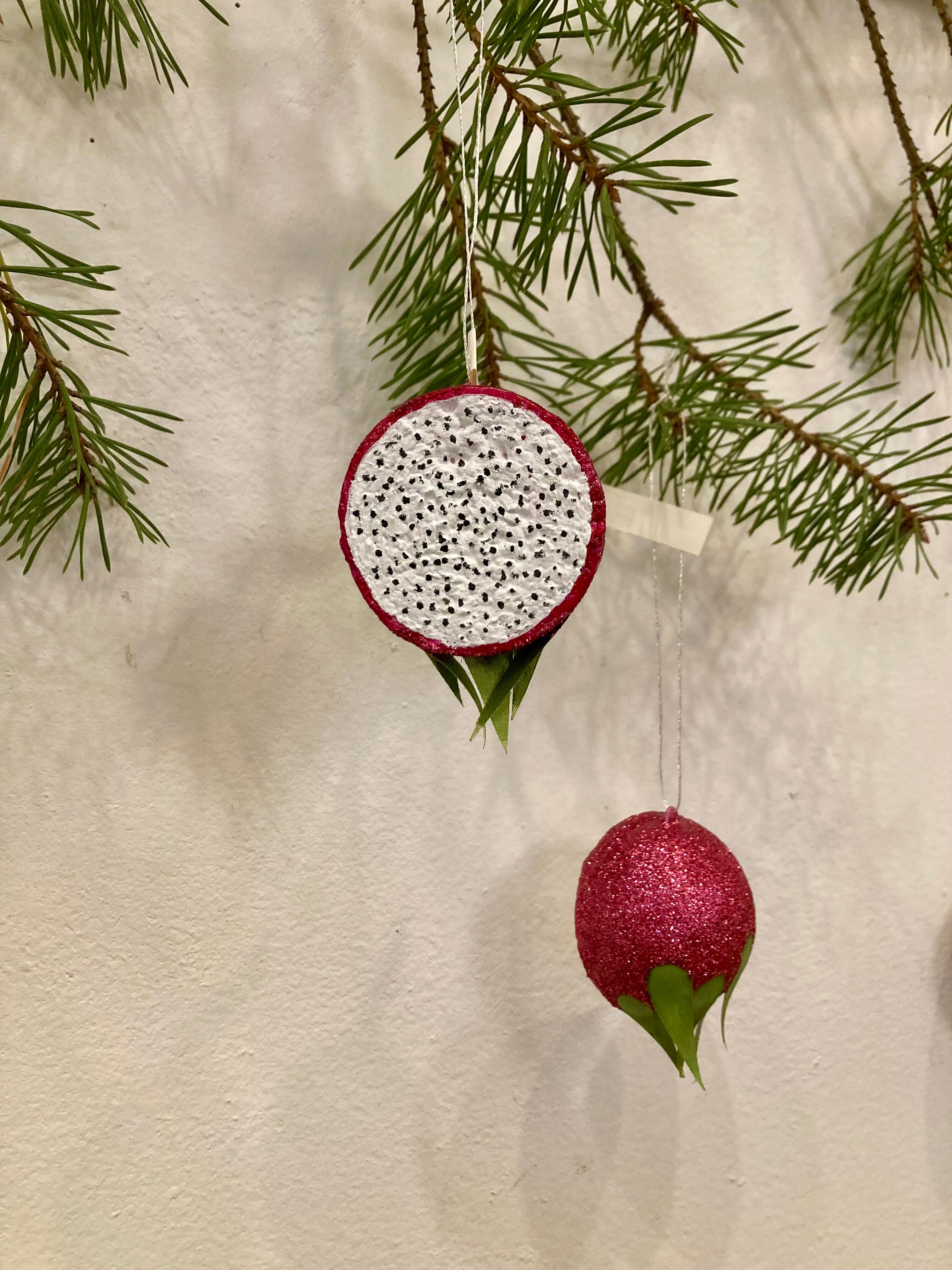 dragon fruit ornament