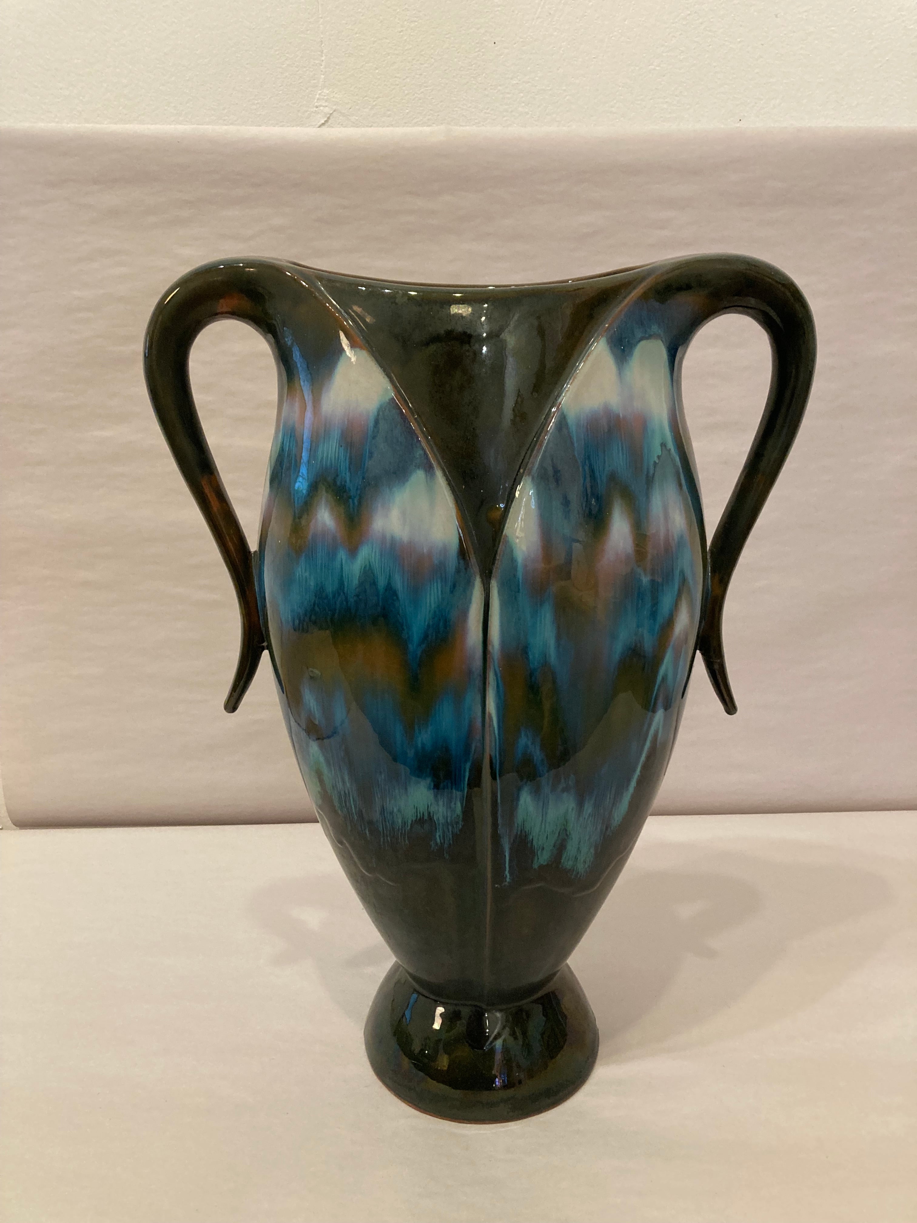 Blue Mountain pottery vase