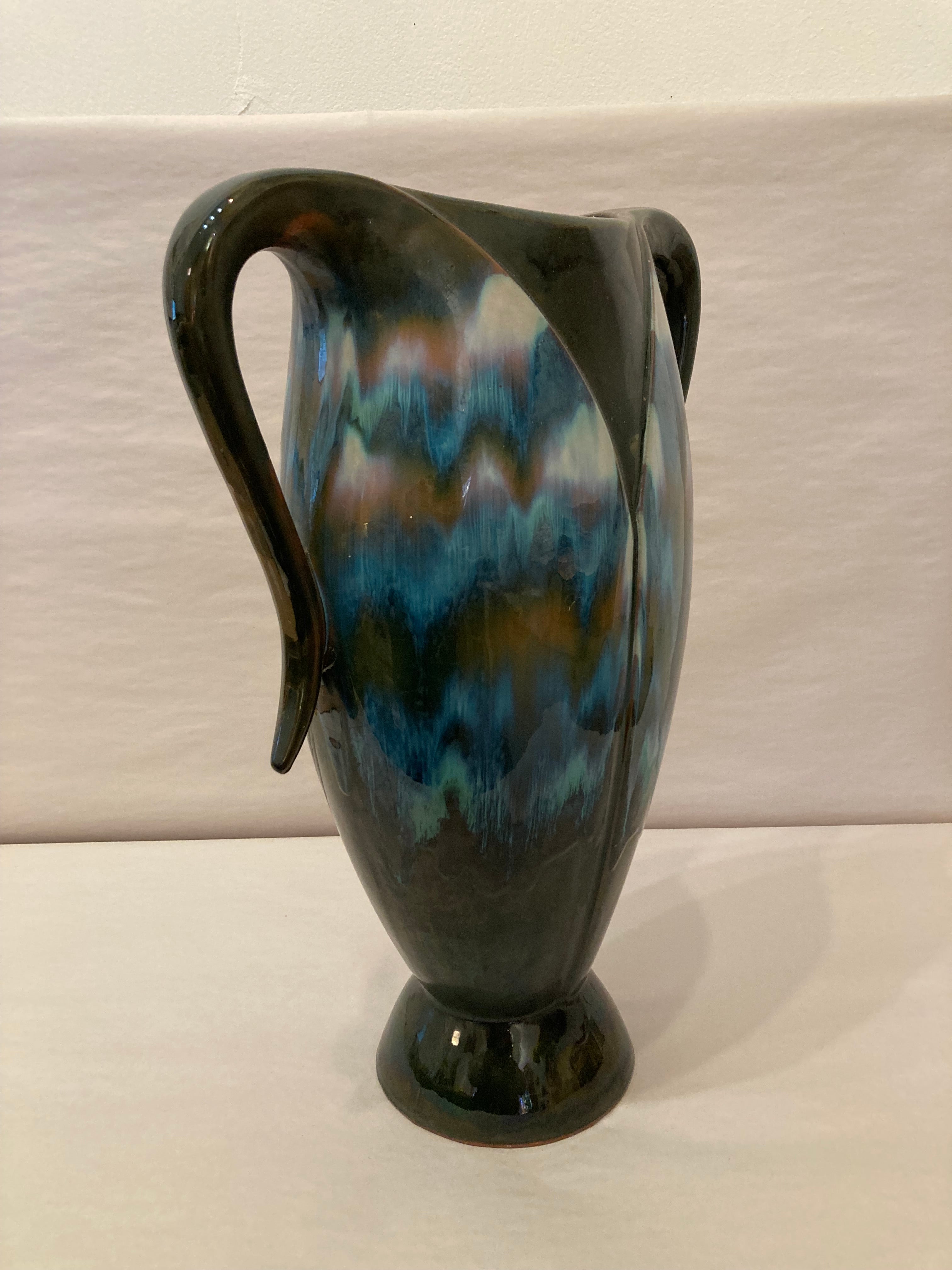Blue Mountain pottery vase