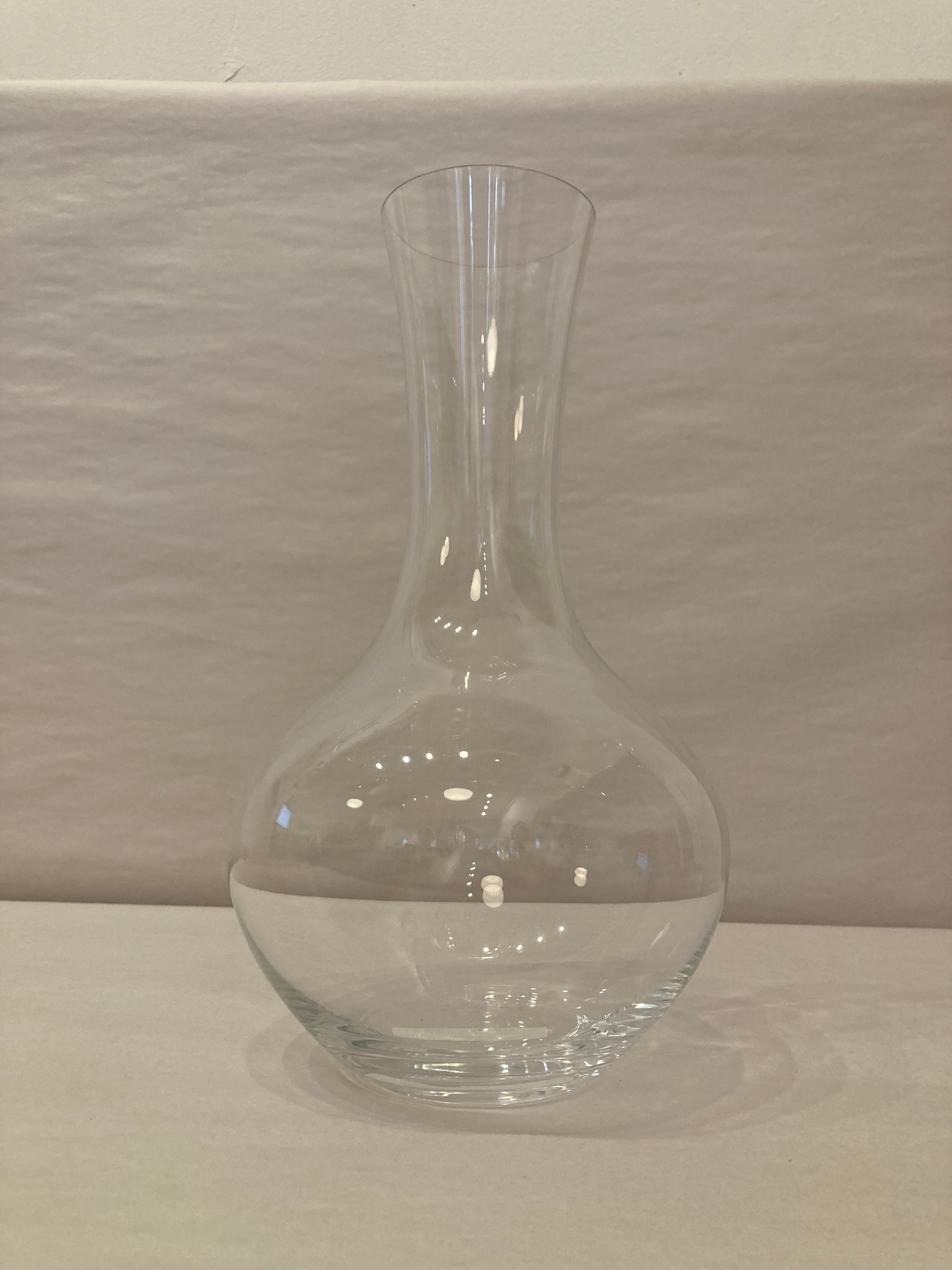 riedel glass vase