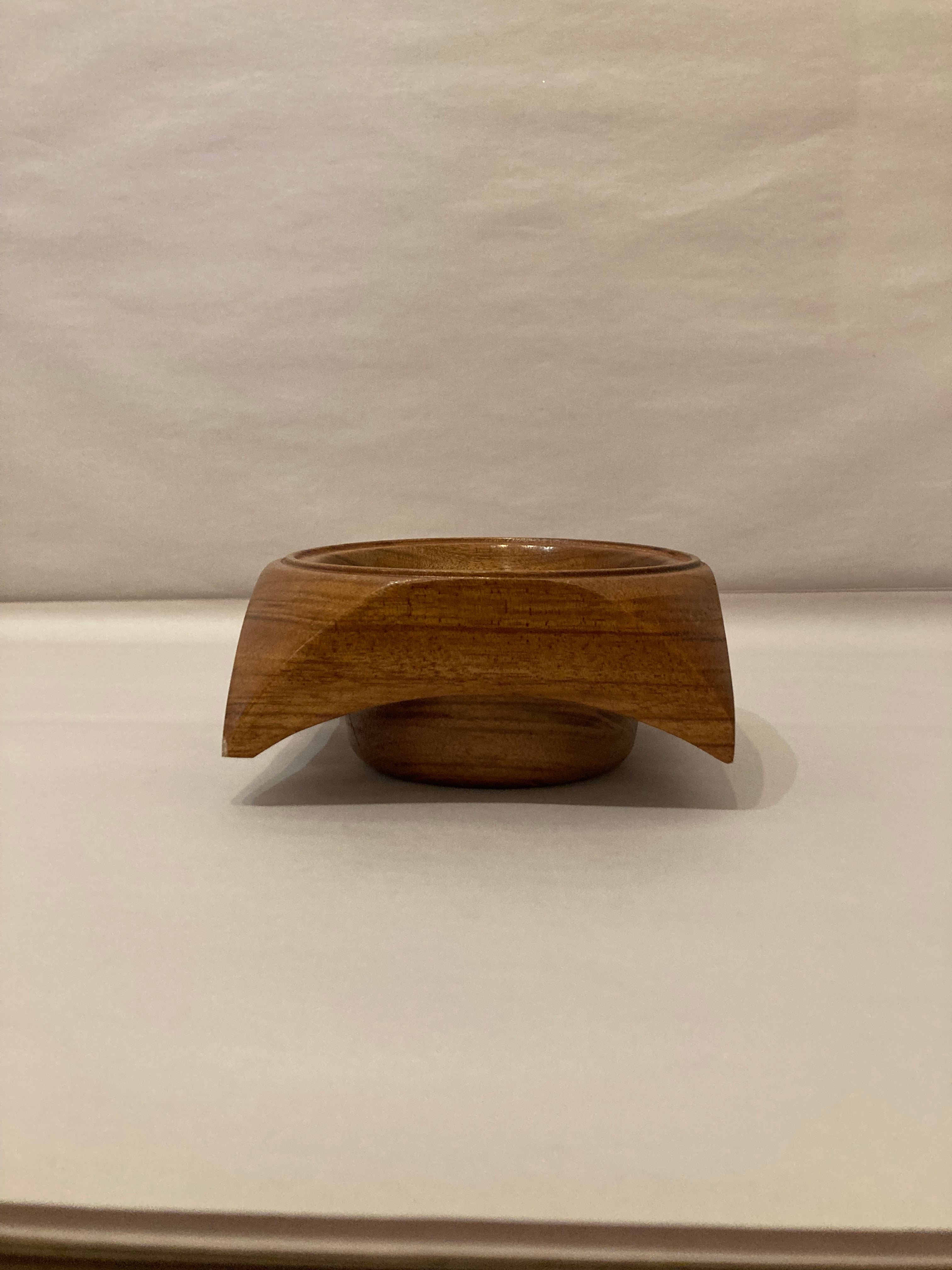 Handmade wooden bowl