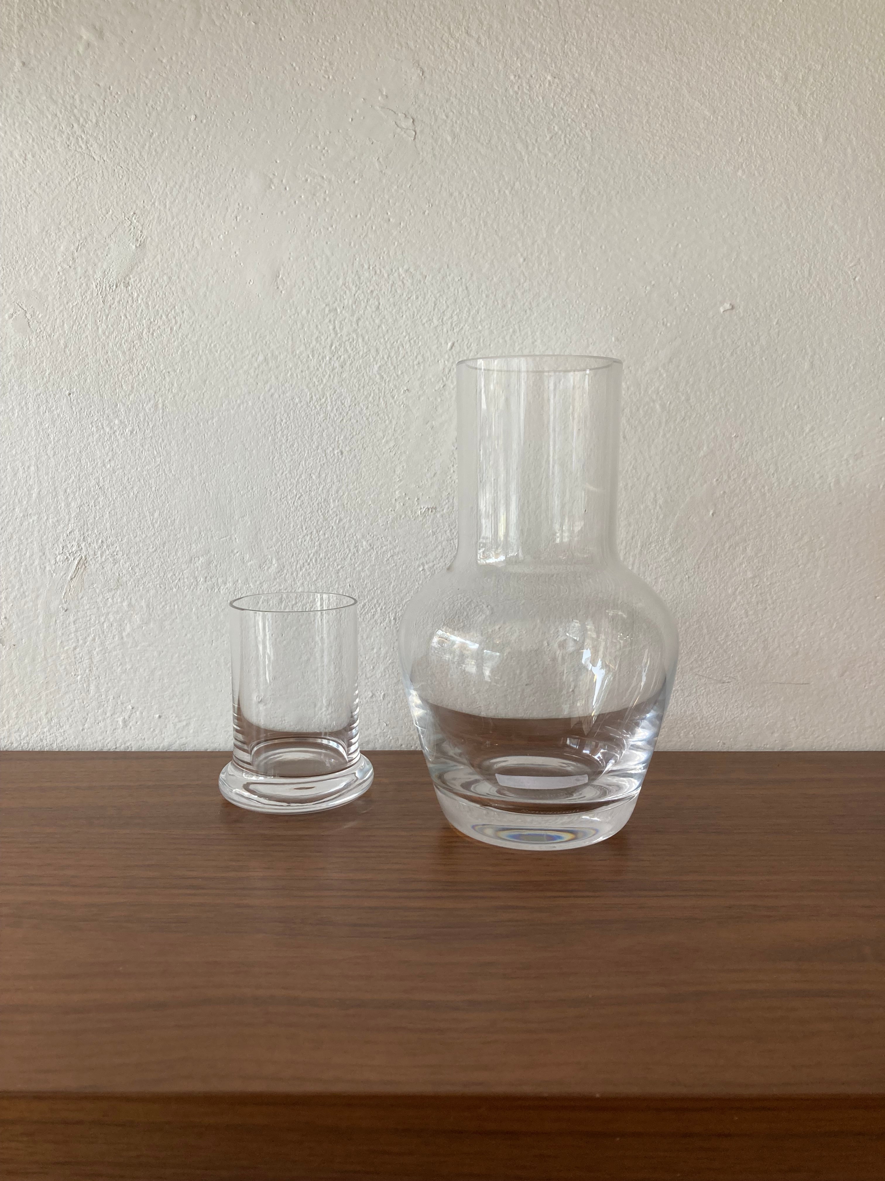 Classic Clear Carafe + Glass Set