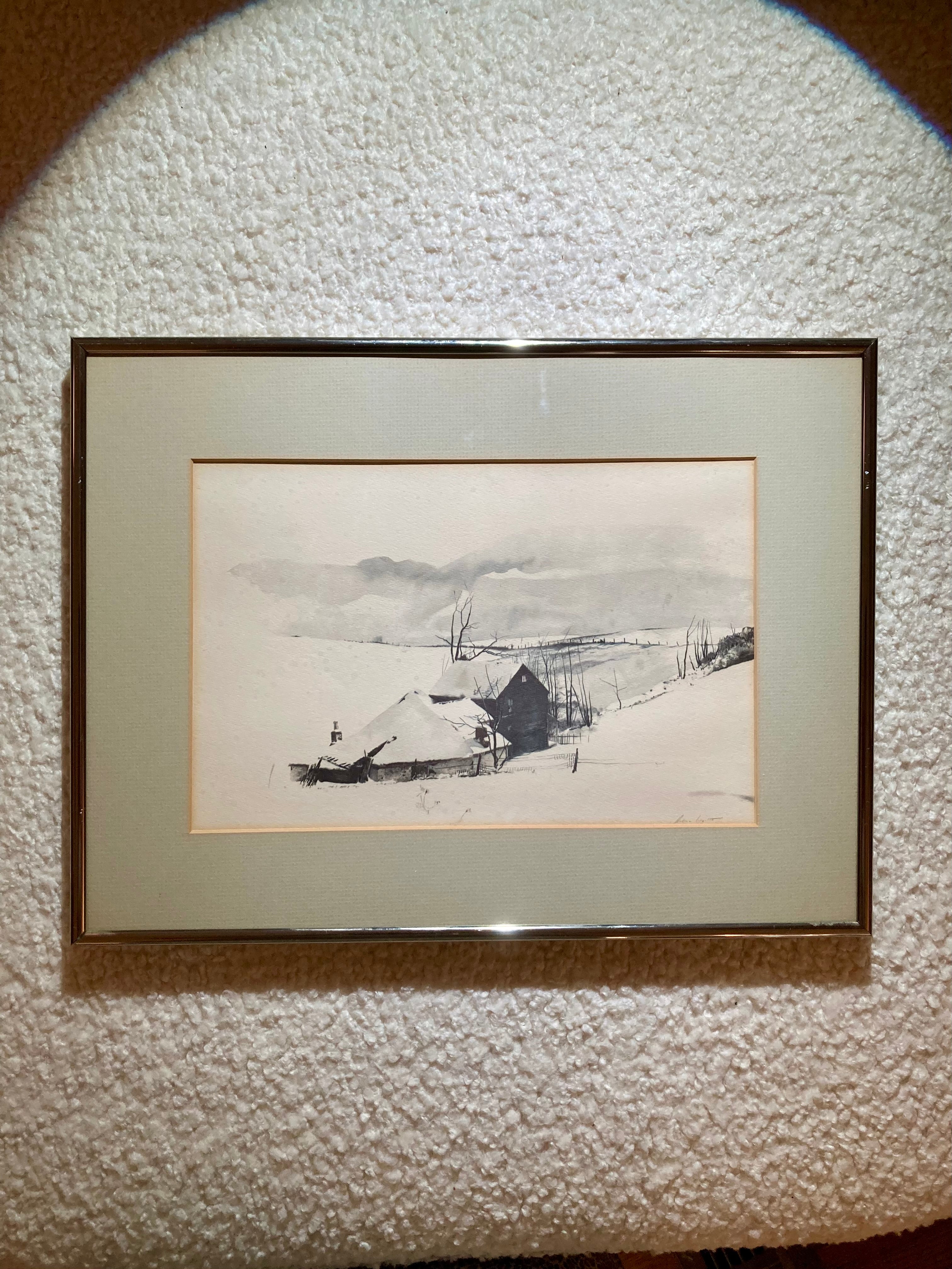 Wyeth Print - Four Seasons, "The Corner"