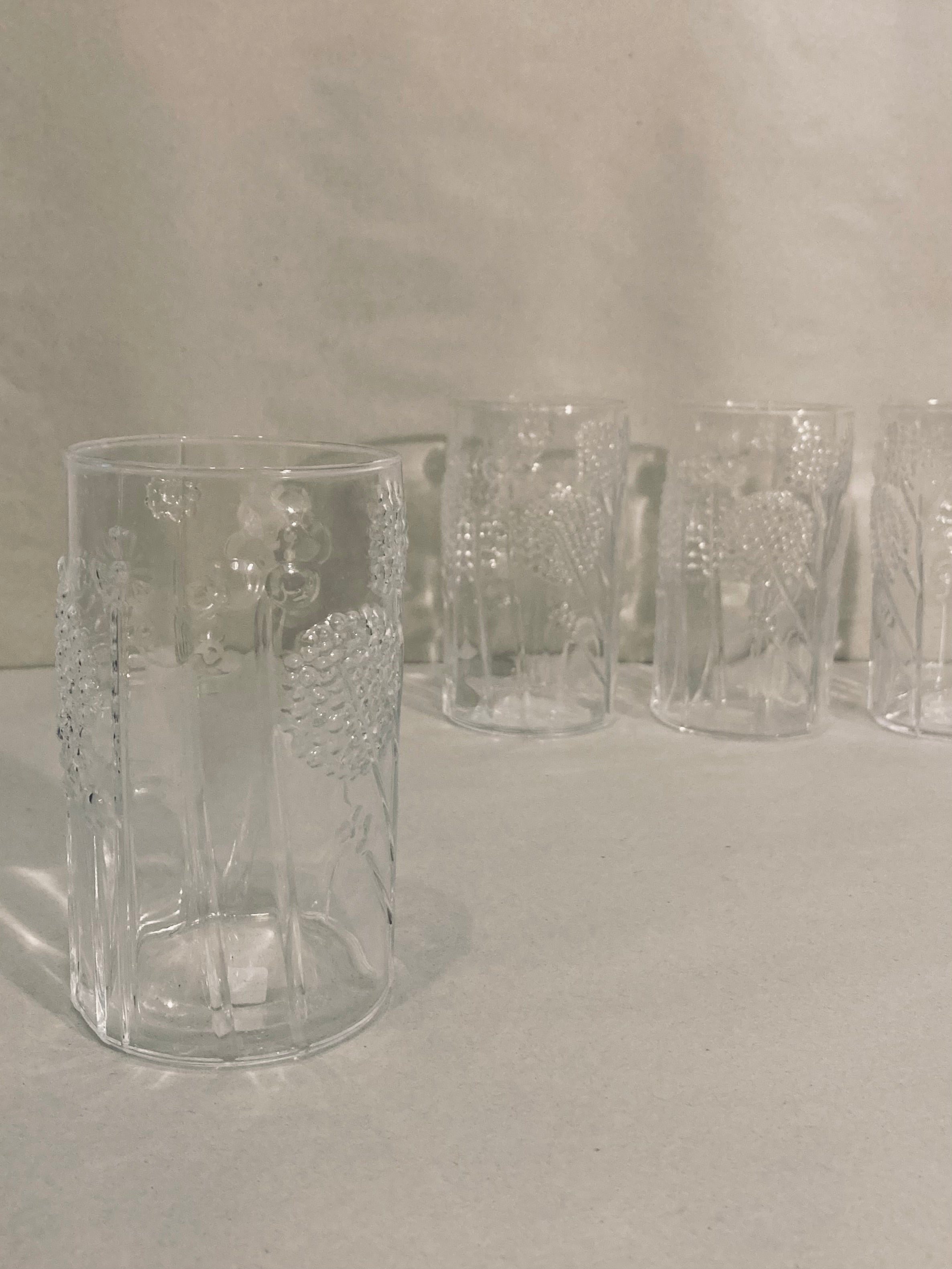 Iittala Flowers Clear Glasses