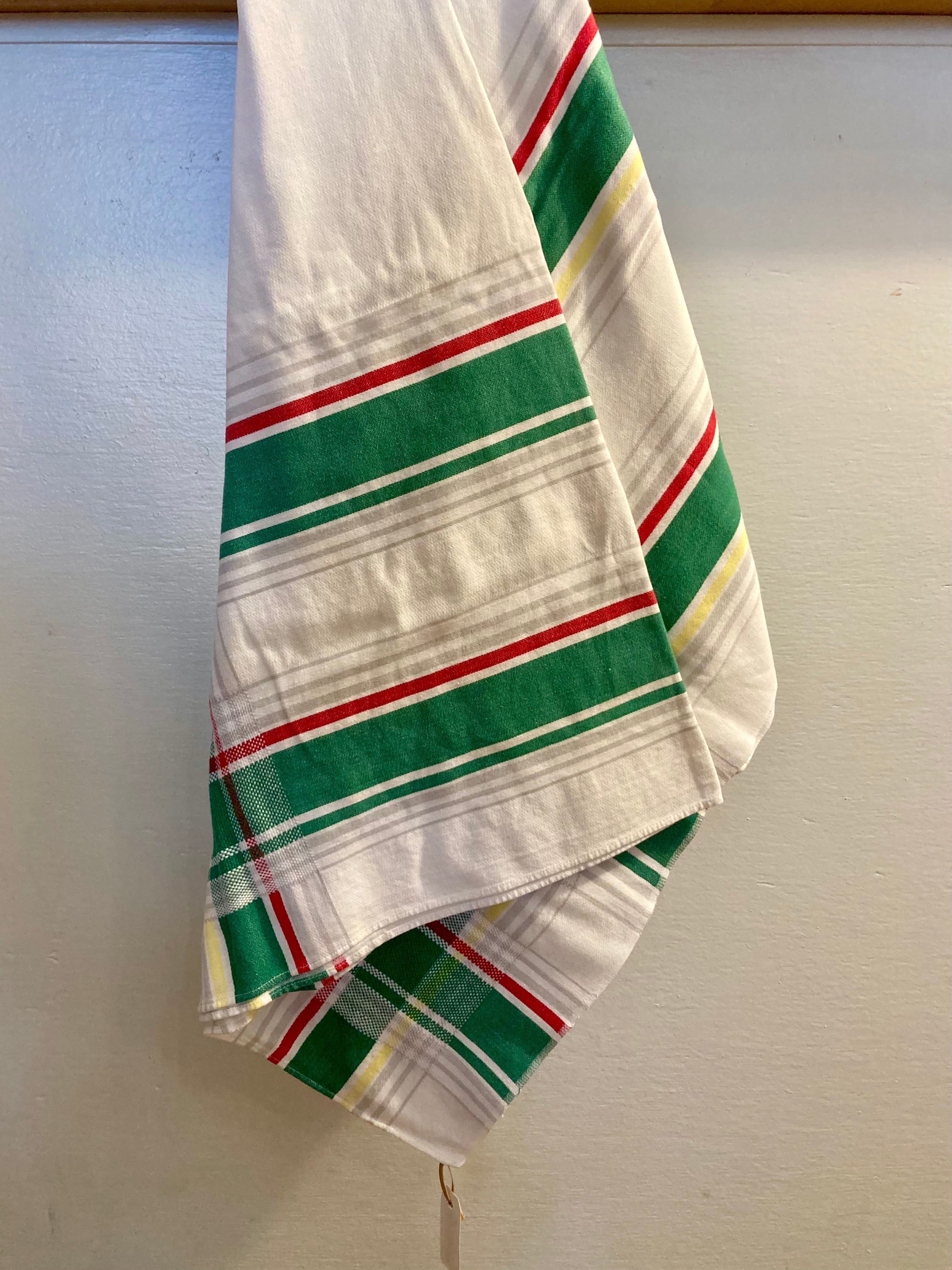 Cotton Plaid Tablecloth