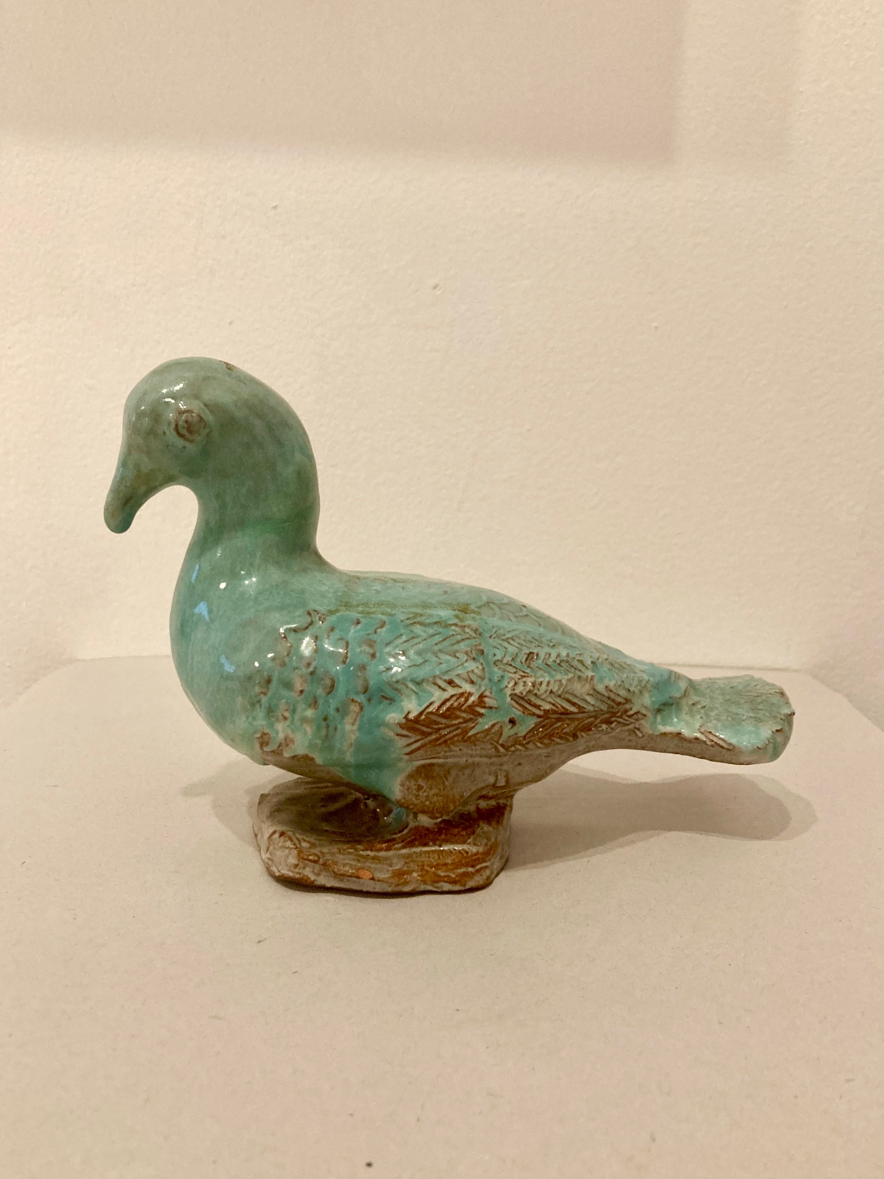 Merritt Island Pottery dove in blue