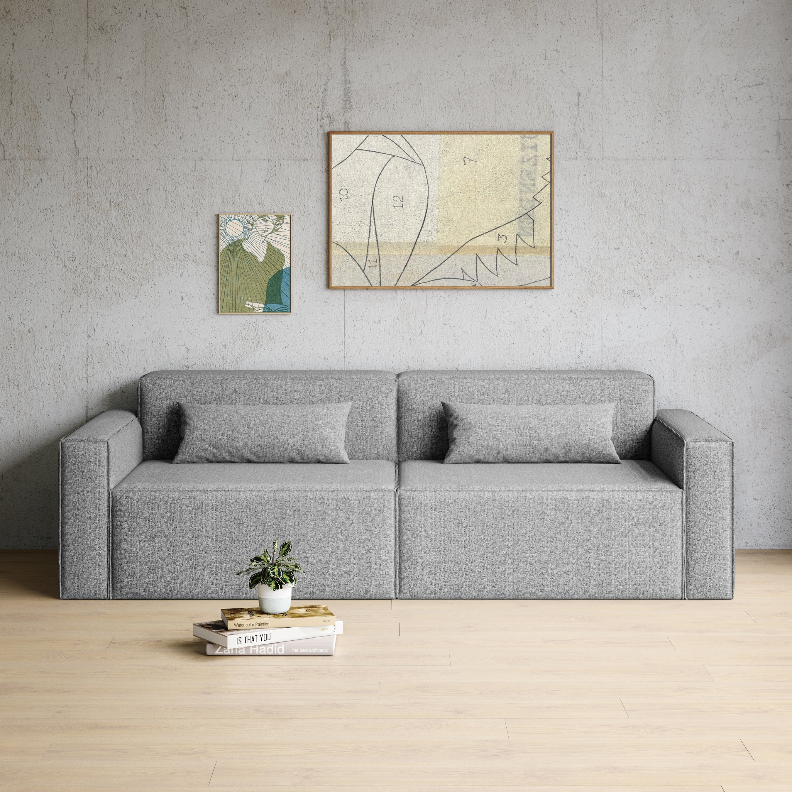 Mix Modular 2-Piece Sofa