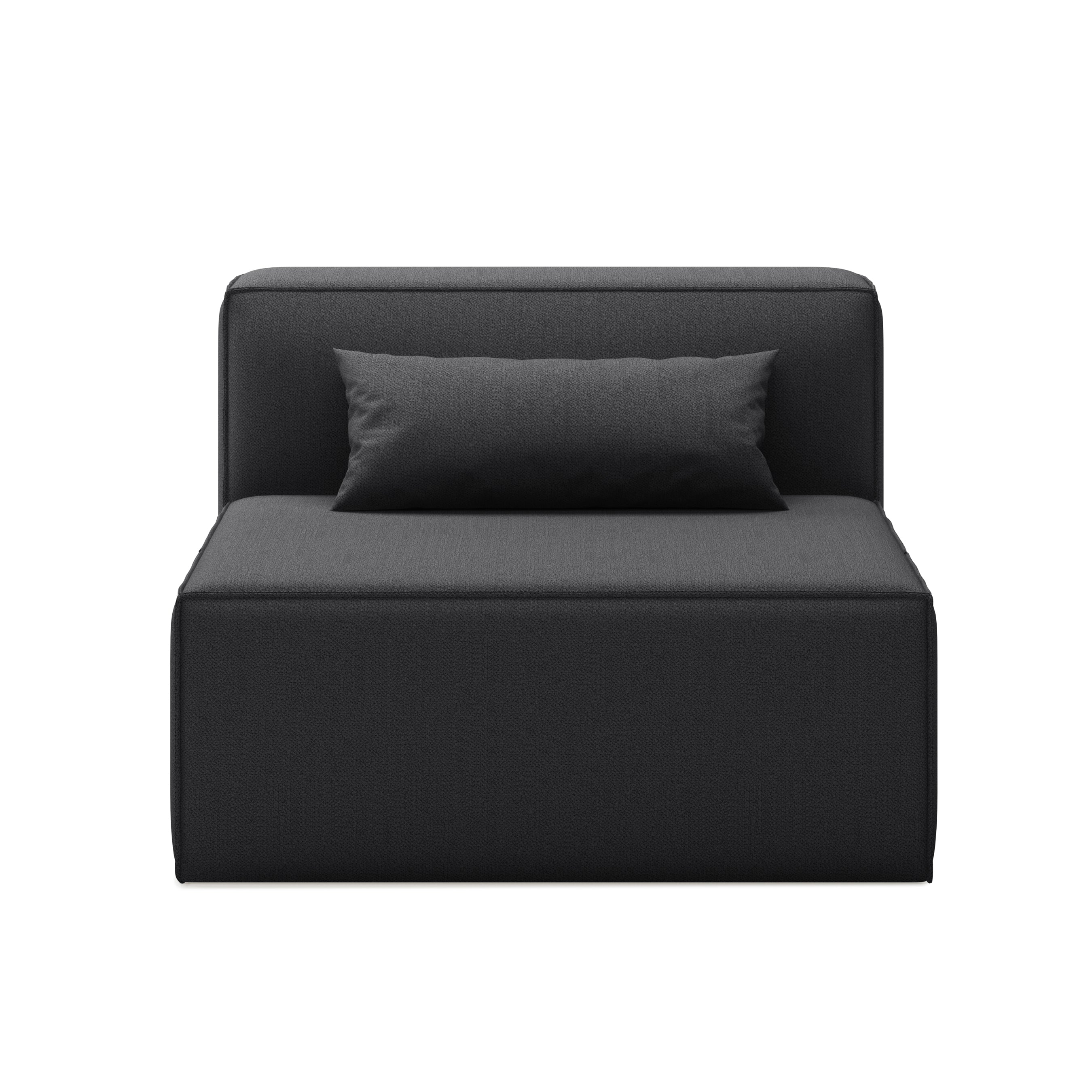 Gus* Modern Mix Modular Armless Chair - Thumbnail 3