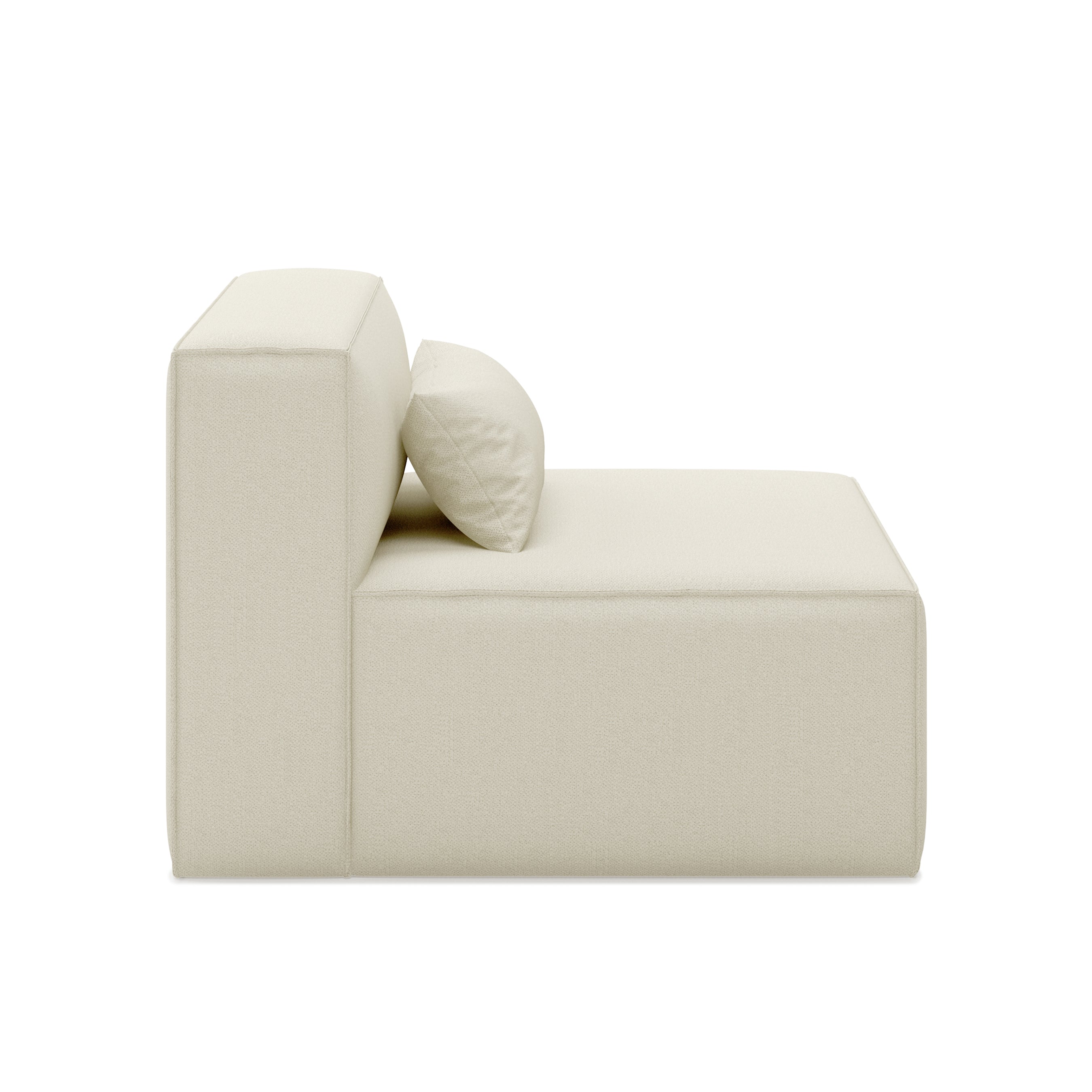 Gus* Modern Mix Modular Armless Chair - Thumbnail 3
