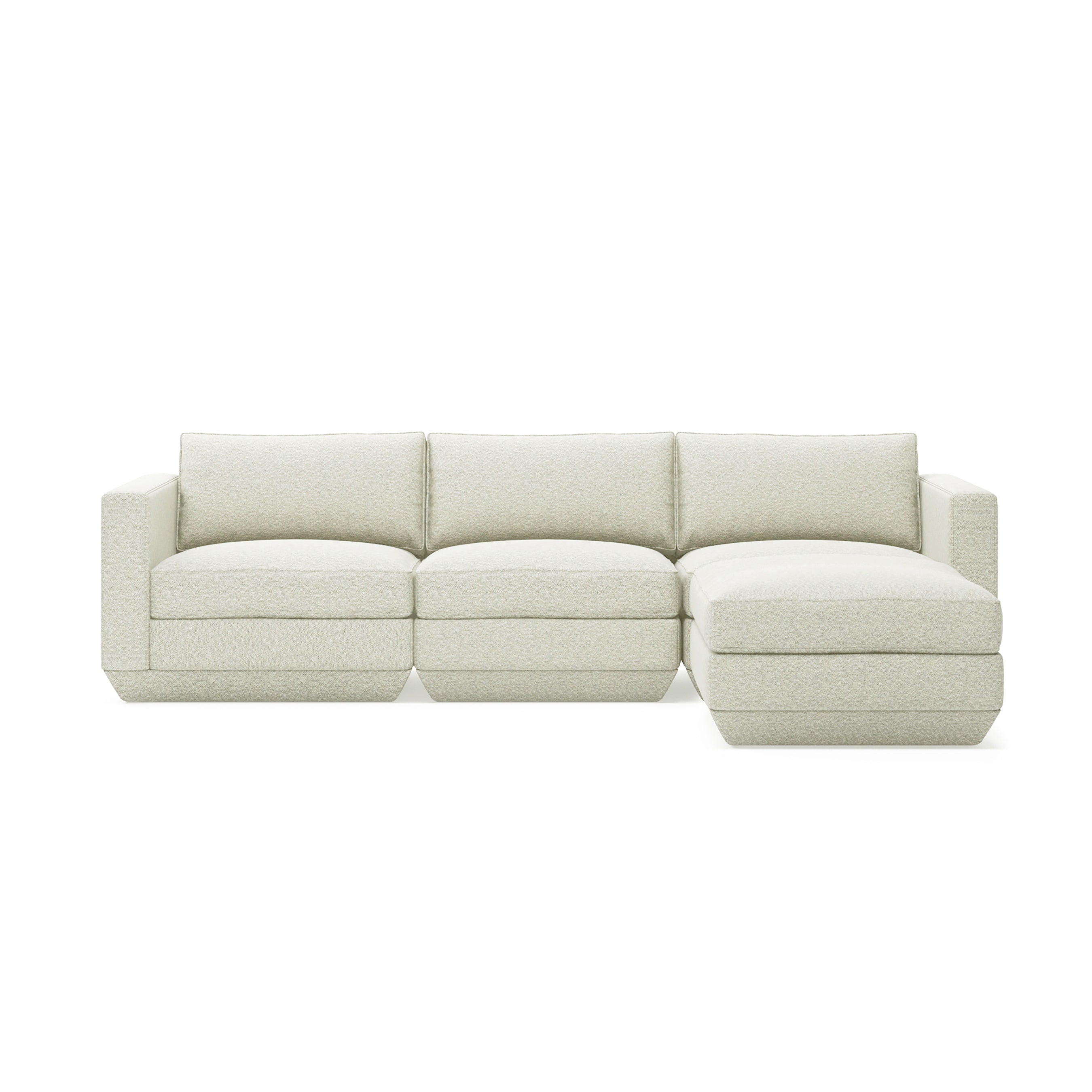 Podium Modular 4-Piece Lounge Sectional A - Thumbnail 5