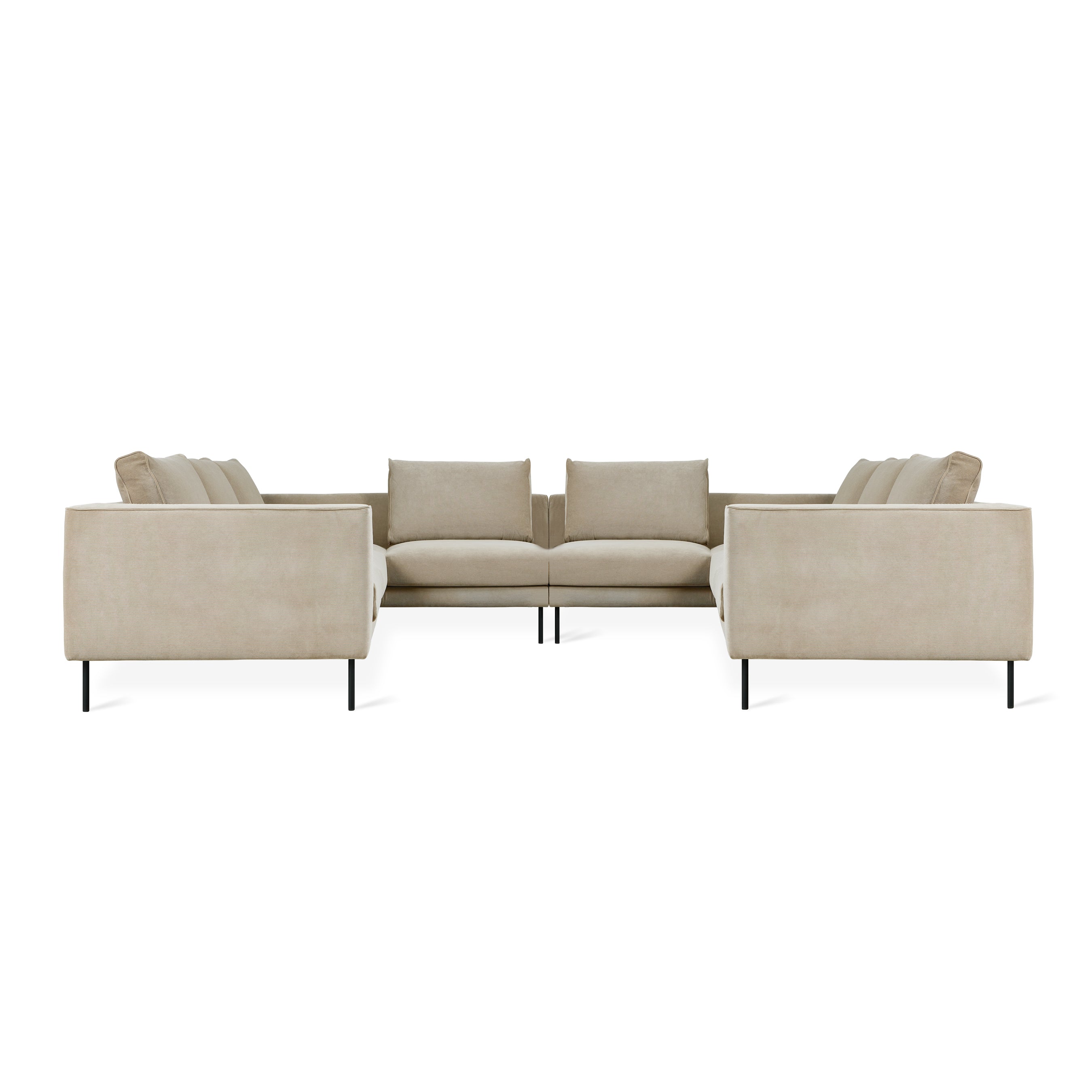 Renfrew U-Shaped Sectional - Thumbnail 4