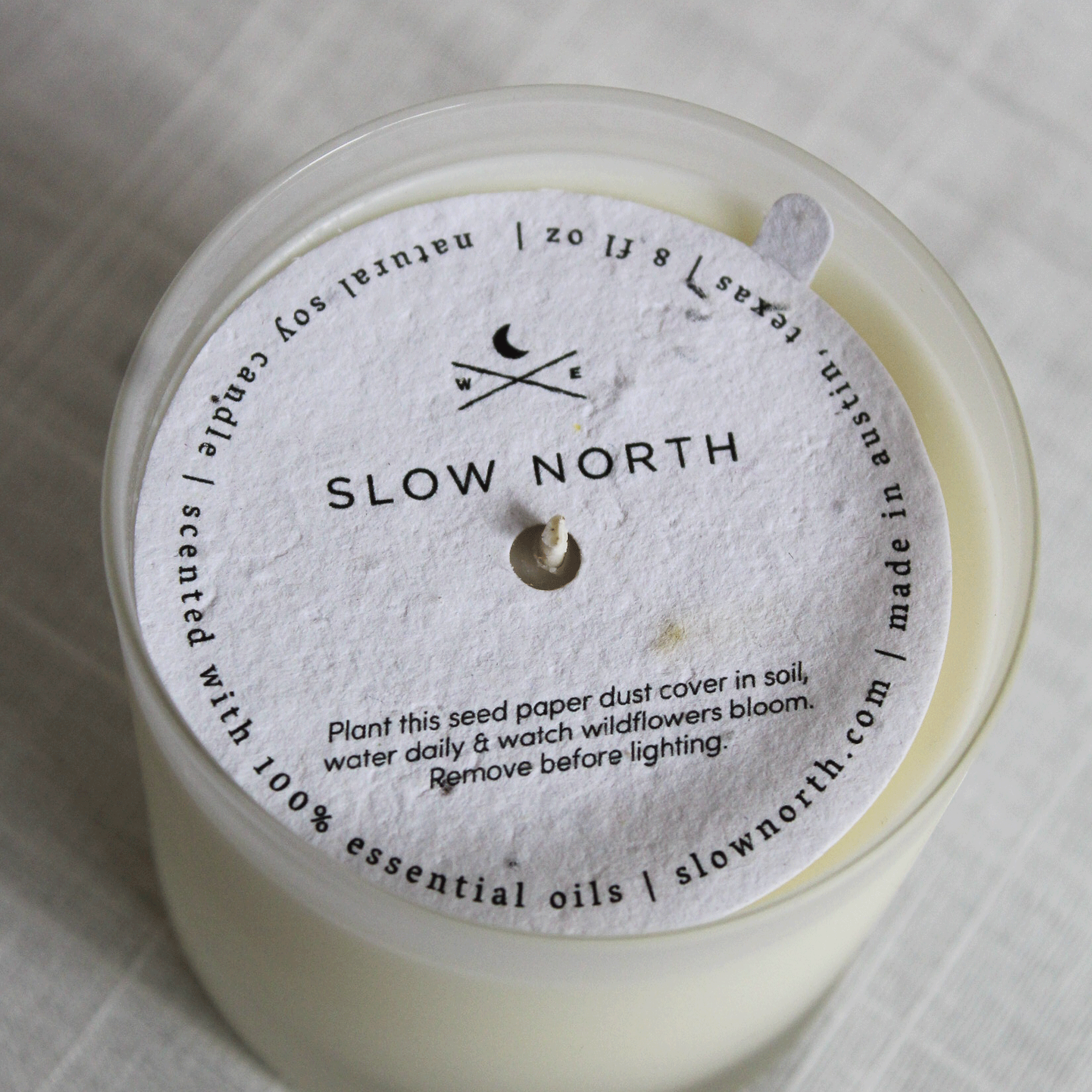 Slow North Lemongrass and Tangerine Candle