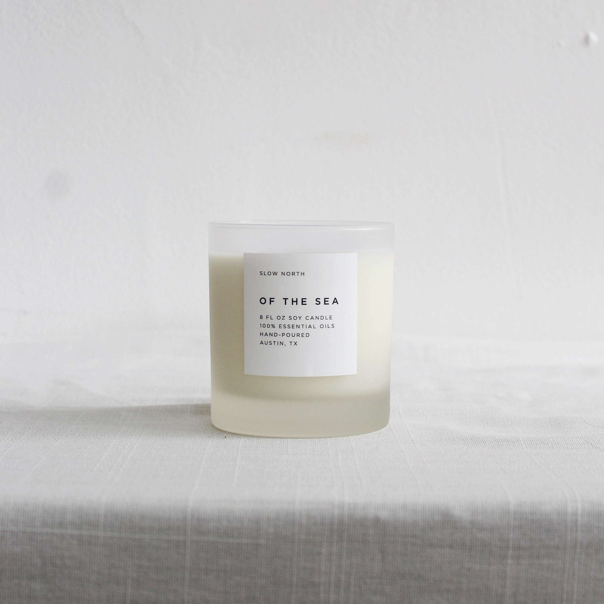 Slow North Of the Sea Candle