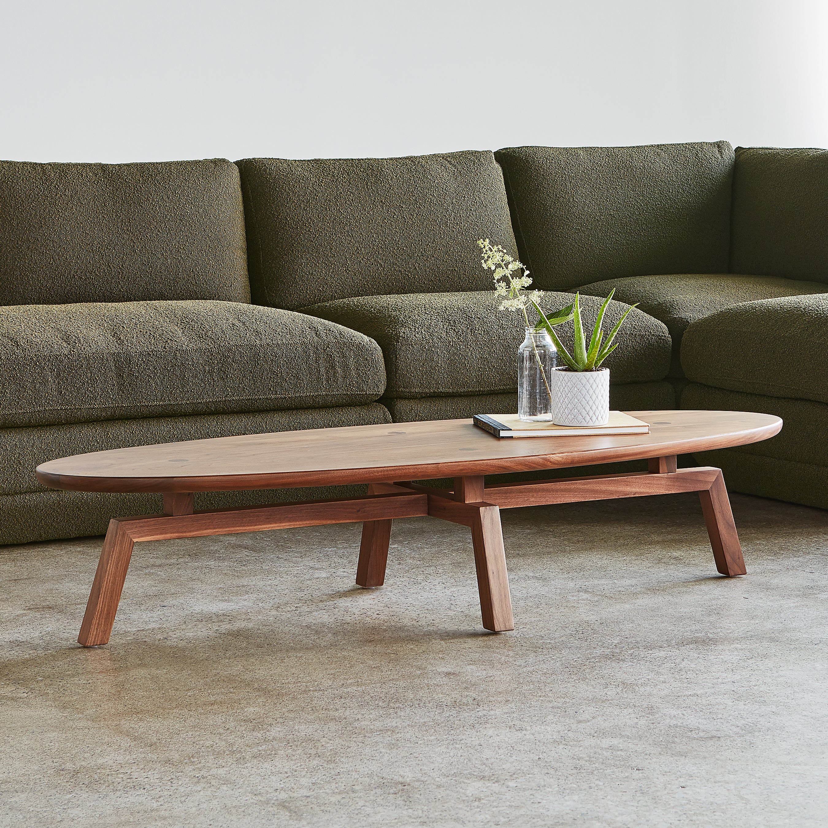 Solana Oval Coffee Table - Thumbnail 2