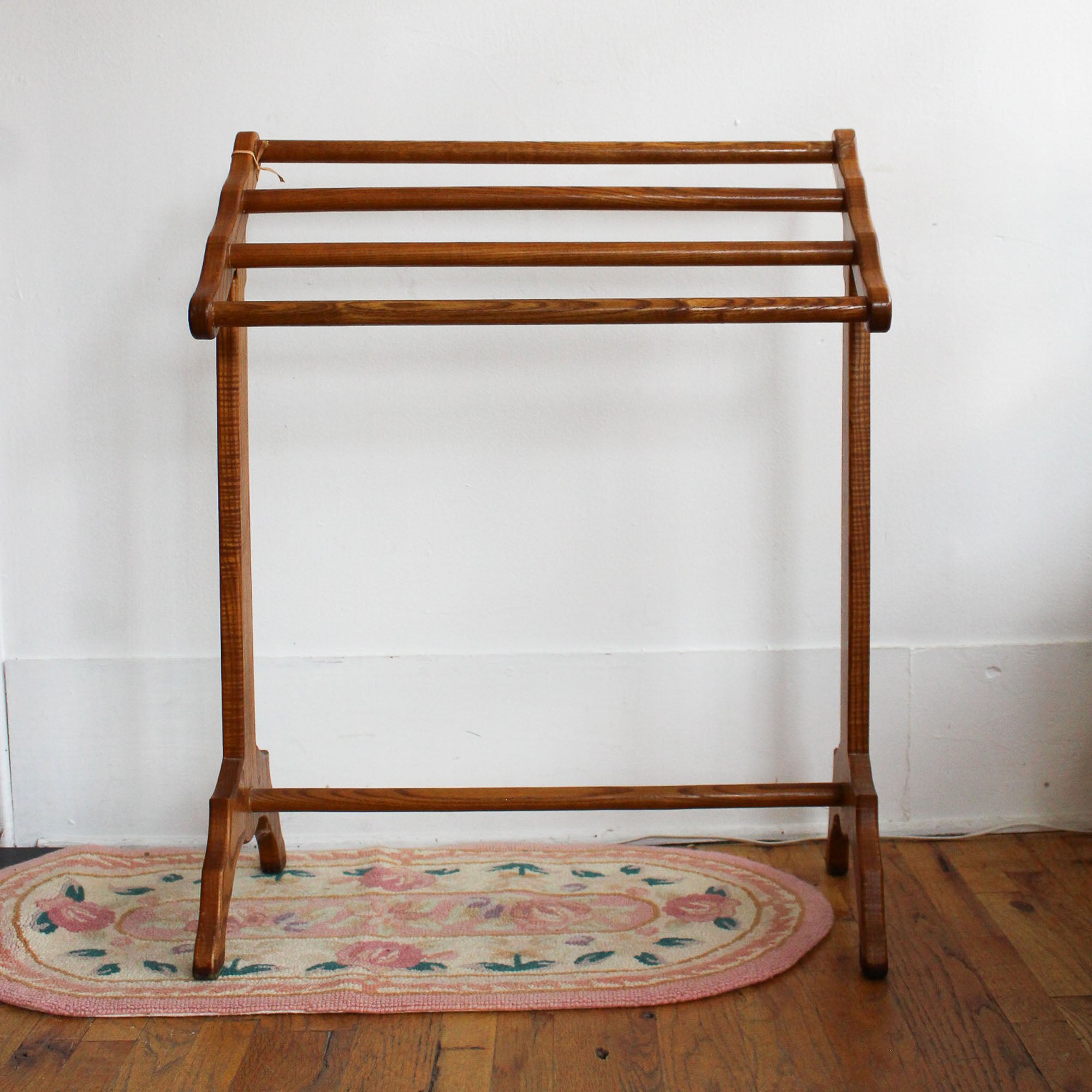 Wooden Blanket Stand